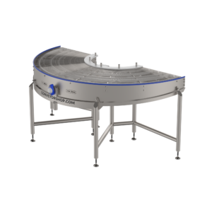 Wire mesh curve conveyor